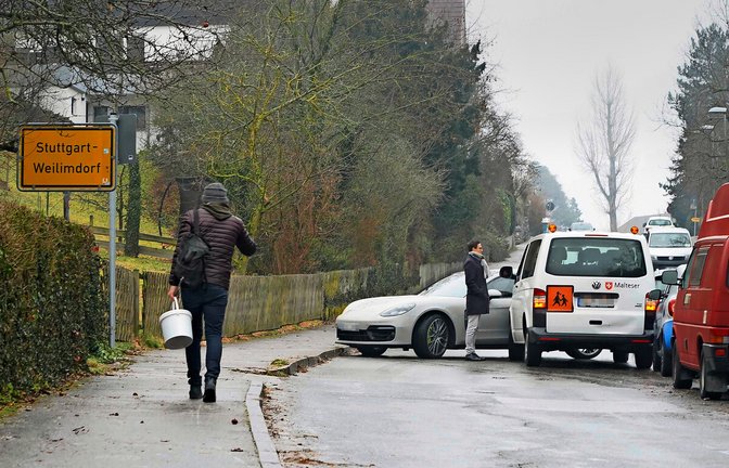 Im Weilimdorf kollidierte ein Transporter . . .<span class='image-autor'>Foto: &nbsp;</span>