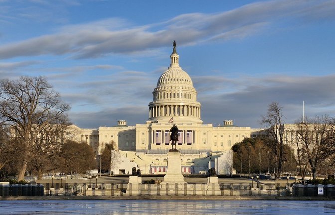 Die Welt blickt nach Washington: An diesem Montag wird Donald Trump vereidigt.<span class='image-autor'>Foto: dpa/Naegele Elika</span>