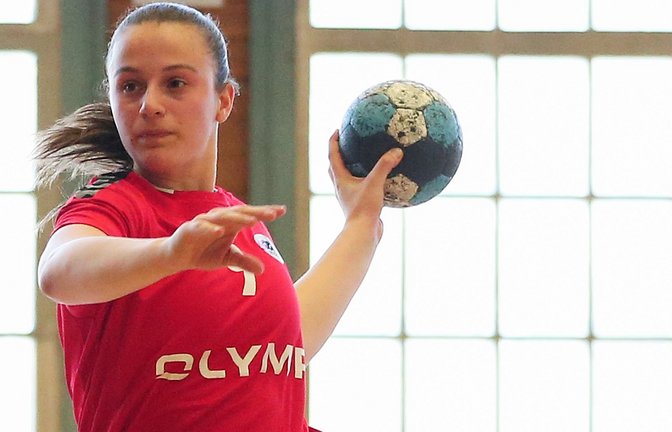 Gianina Bianco hat sich in der 3. Liga etabliert. Die Linkshänderin erzielte 70 Treffer in 17 Spielen und avancierte zur drittbesten Werferin der SG BBM Bietigheim II.  <span class='image-autor'>Foto: Baumann</span>
