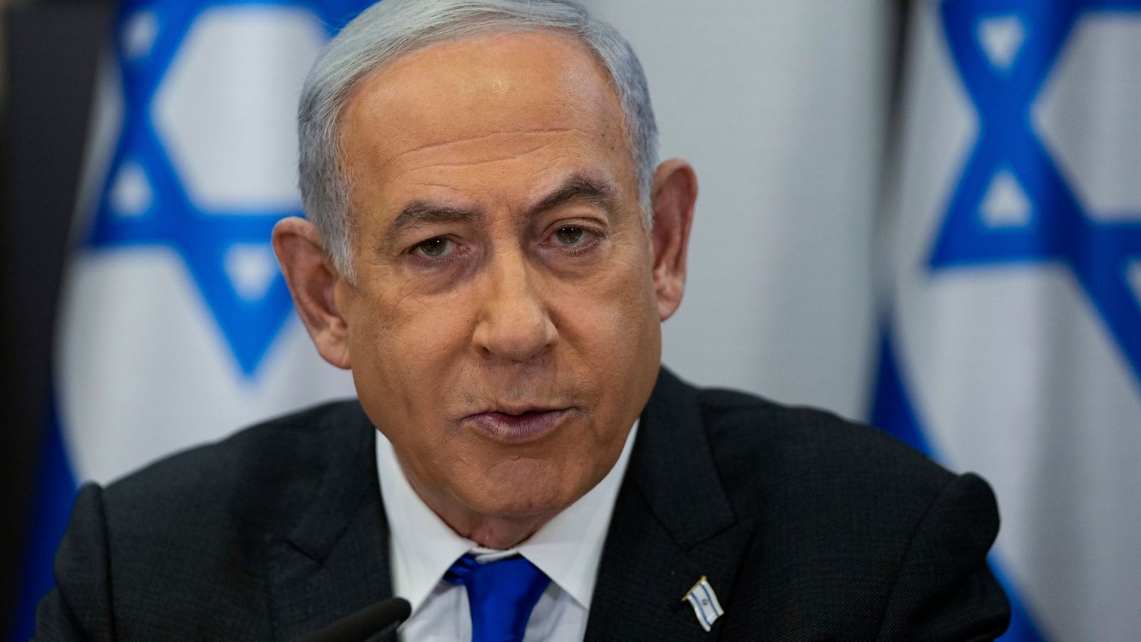 Israels Ministerpräsident Netanjahu schließt einen Truppenabzug aus dem Libanon vorerst aus. (Archivbild)Foto: Ohad Zwigenberg/AP/dpa