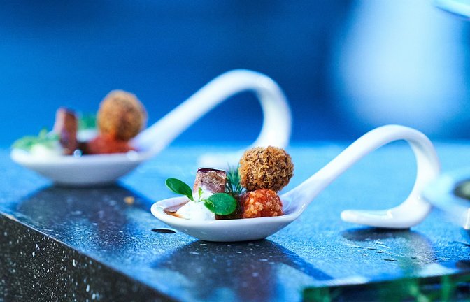 So schmackhaft sehen die Löffel bei The Taste aus.<span class='image-autor'>Foto: Sat1./Jens Hartmann</span>