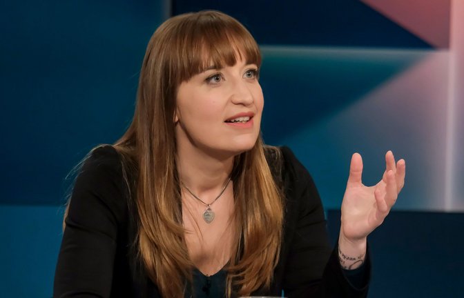 Heidi Reichinnek (Linke) war am Montag bei „Hart aber fair“ zum Thema Bürgergeld zu Gast. (Archivfoto)<span class='image-autor'>Foto: WDR Kommunikation/Redaktion Bild</span>