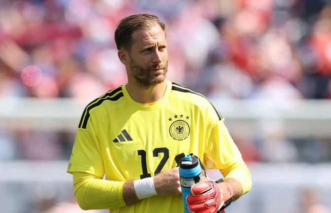 Oliver Baumann stand im WM-Test gegen die USA im Tor der Nationalmannschaft.<span class='image-autor'>Foto: Getty Images via AFP/ALEXANDER HASSENSTEIN</span>