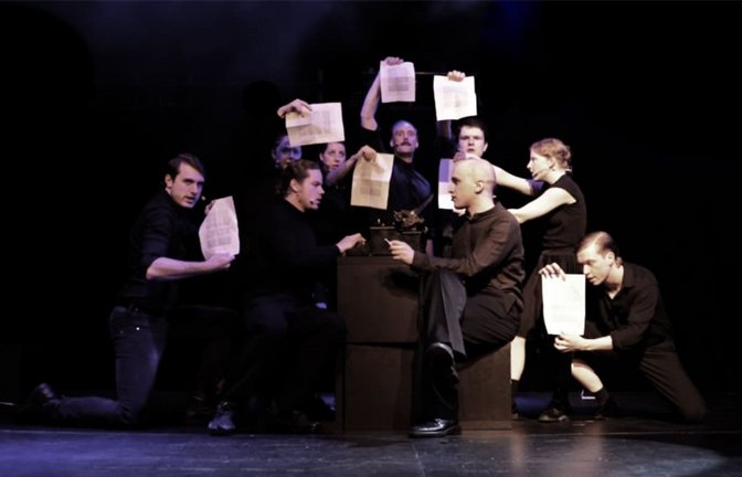 Szenenbild aus dem Musical "Die weiße Rose"<span class='image-autor'>Jonas Melcher</span>