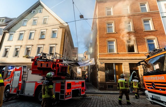 Die Feuerwehr war mit einer Vielzahl an Einsatzkräften vor Ort.<span class='image-autor'>Christoph Schmidt</span>