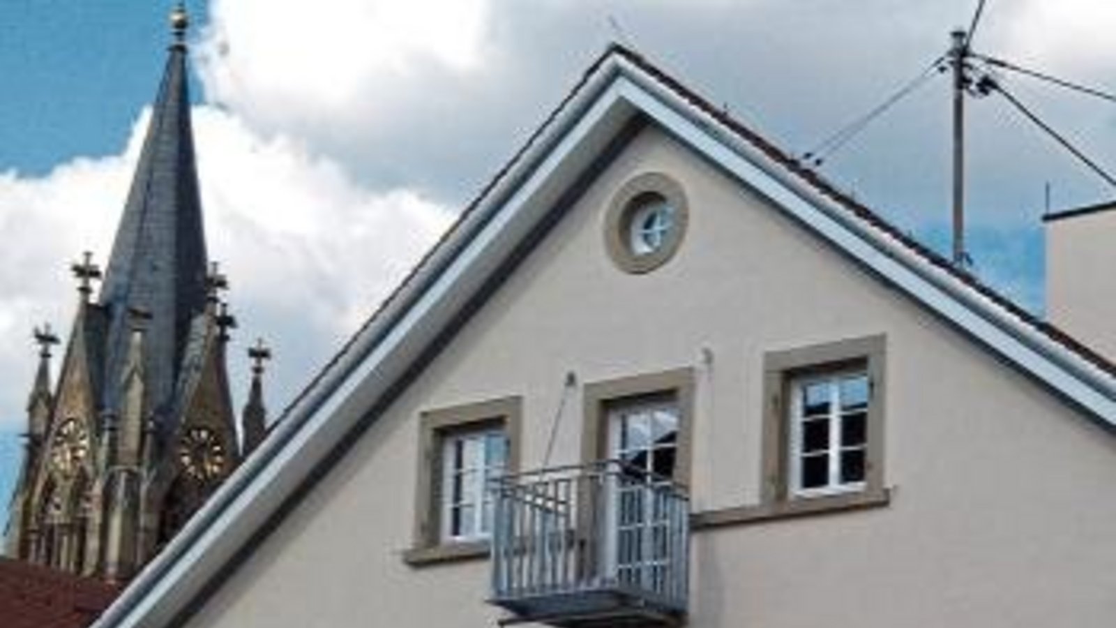 Das renovierte Gemeindehaus in Eberdingen.