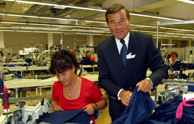 Ein Bild aus alten Tagen: Wolfgang Grupp im Jahr 2002. Bei seinen ehemaligen Mitarbeitern genießt er heute noch großes Ansehen.<span class='image-autor'>Foto: imago/Karo</span>