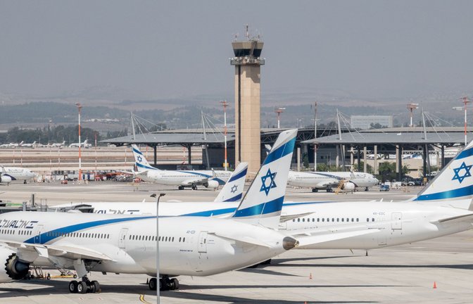 Der Flughafen Ben Gurion International Airport in Tel Aviv. (Archivbild)<span class='image-autor'>Foto: dpa/Nir Alon</span>