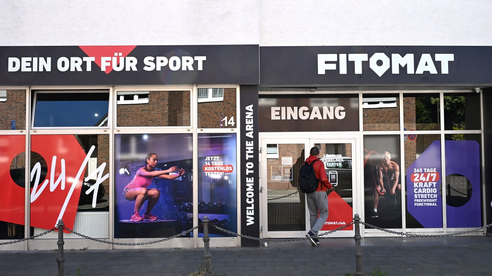 Ein Fitomat-Fitnessstudio ohne Personal in Pulheim bei Köln.Foto: Wolf von Dewitz/dpa