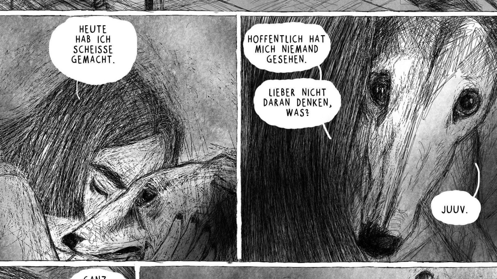 Ausschnitt aus dem preisgekrönten Comic „Jakob Neyder“ von Franz Suess.Foto: Tobias Funk