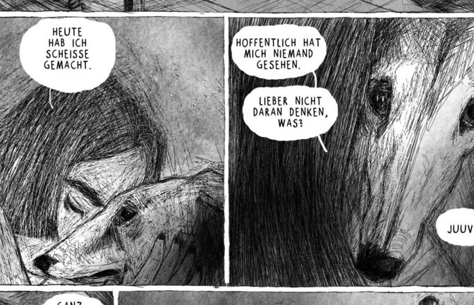 Ausschnitt aus dem preisgekrönten Comic „Jakob Neyder“ von Franz Suess.<span class='image-autor'>Foto: Tobias Funk</span>