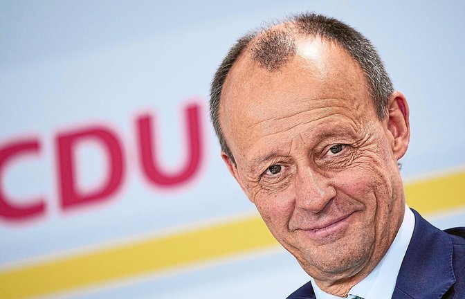 Friedrich Merz ist nun auch ganz offiziell der Kanzlerkandidat der Union.<span class='image-autor'>Foto: dpa/Michael Kappeler</span>