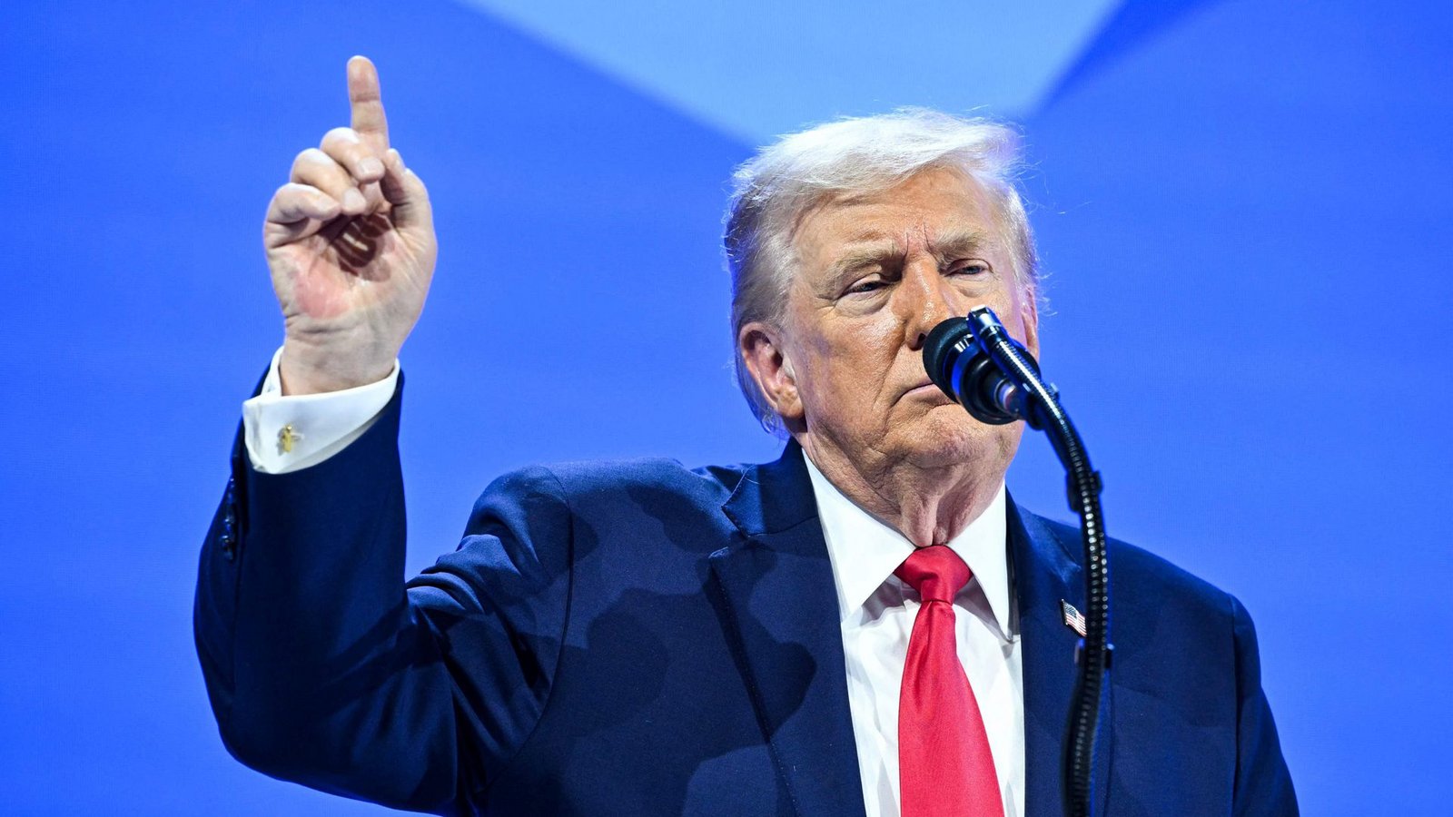US-Präsident Donald Trump teilt gegen die Nato aus.Foto: AFP US-Präsident Donald Trump teilt gegen die Nato aus.Foto: AFP