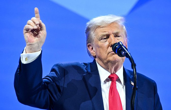 US-Präsident Donald Trump teilt gegen die Nato aus.<span class='image-autor'>Foto: AFP</span>