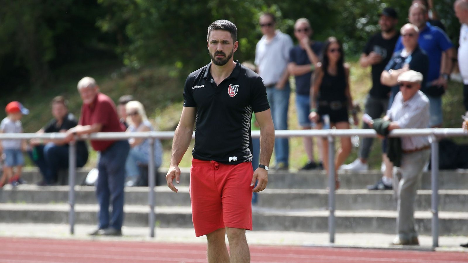 TSV-Trainer Patrick Brosch.Foto: Pressefoto Baumann/Alexander Keppler