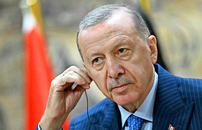 Präsident Recep Tayyip Erdogan beschimpft Israel als „Terrorstaat“.<span class='image-autor'>Foto: AFP</span>