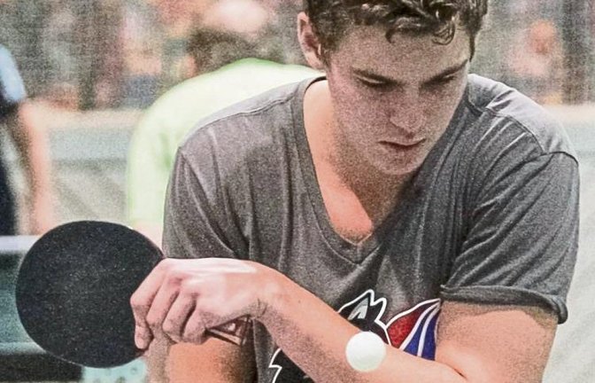 Jakob Schachtl sorgte mit zwei Einzelsiegen dafür, dass der TSV Großglattbach einen Punkt gegen den Tabellenzweiten TTC Oberderdingen II holte. Foto: Archiv/Simecek