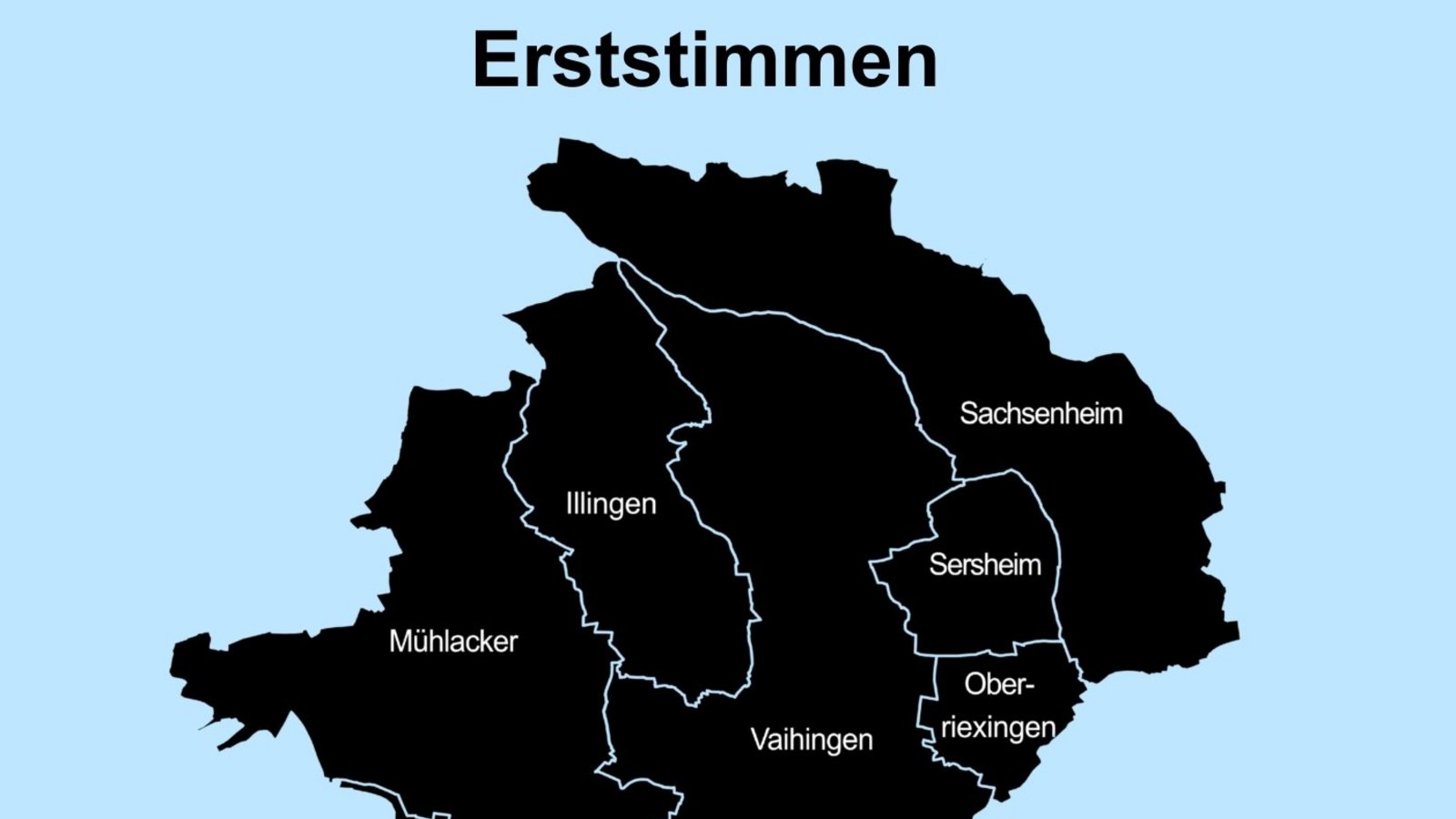 Von Sachsenheim bis Wiernsheim ist die CDU der Wahlgewinner.  Grafiken: Herth/Castronovo