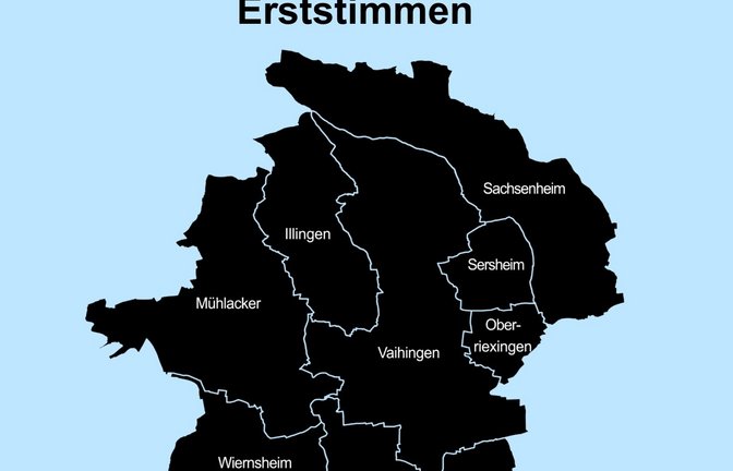 Von Sachsenheim bis Wiernsheim ist die CDU der Wahlgewinner.  Grafiken: Herth/Castronovo
