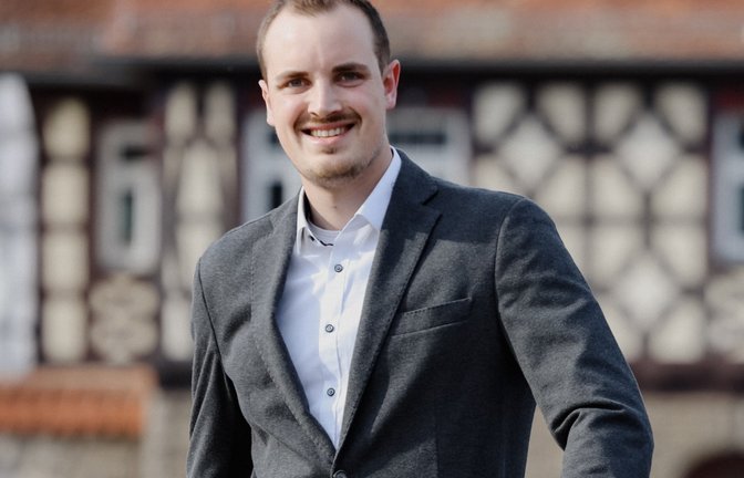 Ron Keller möchte die Zukunft der kleinen Stadt an der Enz mitgestalten.  <span class='image-autor'>Foto: p</span>