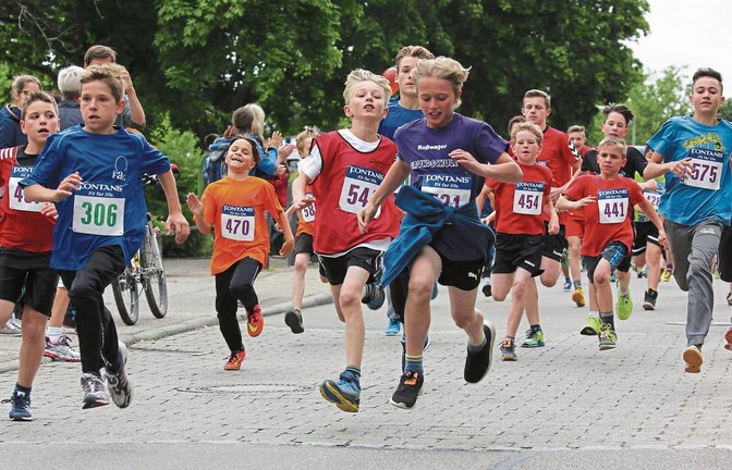 Die Schülerläufe sind beim TSV Oberriexingen immer besonders stark besetzt. Das könnte sich in diesem Jahr ändern. Der Volkslauf ist um einen Tag auf Samstag verschoben. Foto: Küppers