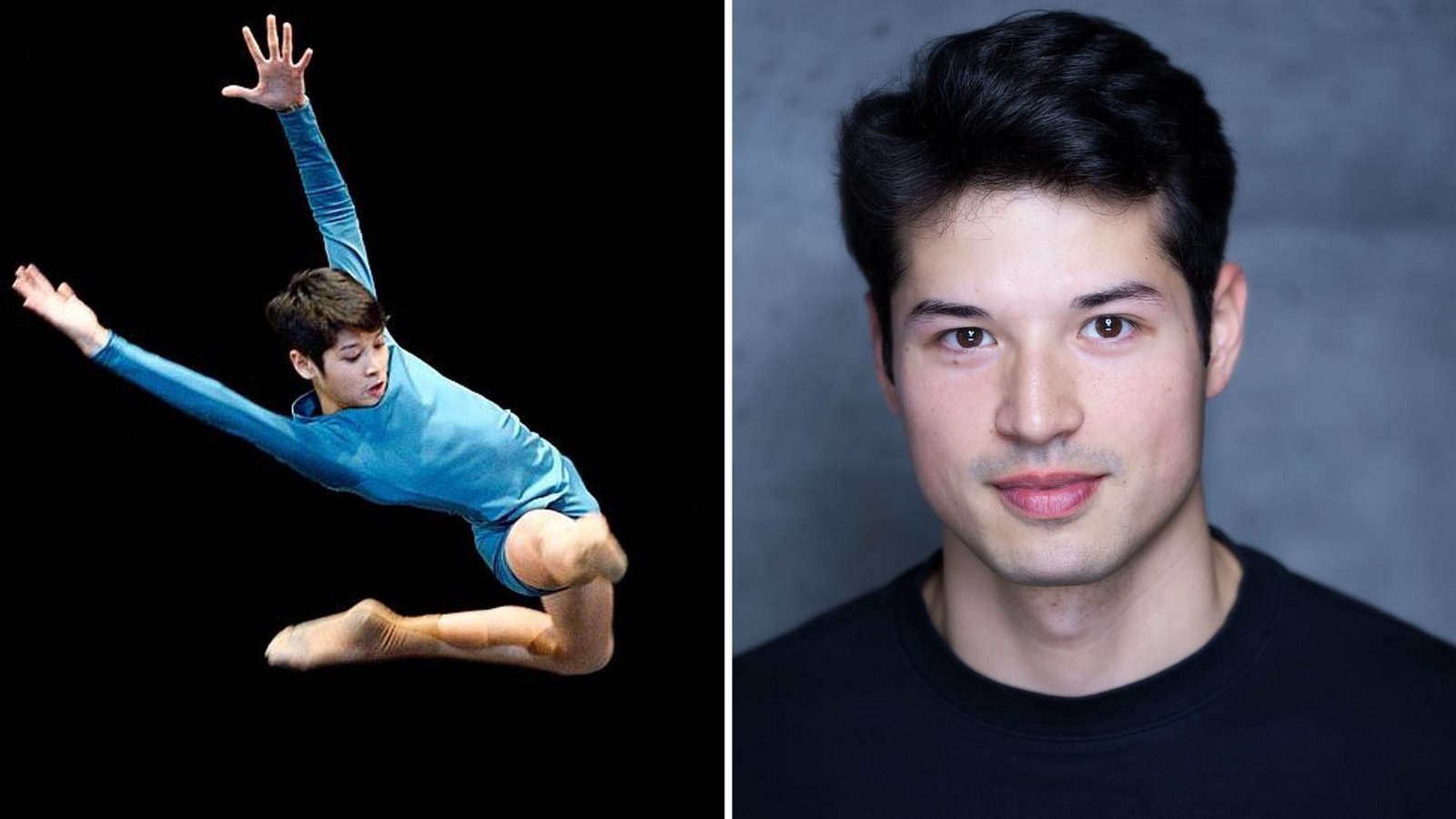 Will hoch hinaus: Riccardo Ferlito (links als Cranko-Schüler in Marco Laudanis Solo „In Partenza“) erhält den Birgit-Keil-Tanzpreis 2026.Foto: Stuttgarter Ballett, Roman Novitzky