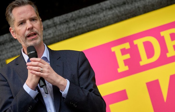 Nach dem Debakel bei den Landtagswahlen gibt der FDP-Bundesvorsitzende Christian Dürr sein Amt auf.<span class='image-autor'>Foto: Sascha Ditscher/dpa/Sascha Ditscher</span>