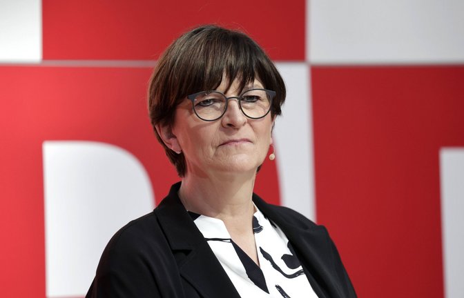 Das Vorkrisenniveau wird auch die neue Gaspreisbremse nicht herbeiführen können, sagt die Vorsitzende der Bundes-SPD, Saskia Esken.<span class='image-autor'>Foto: Imago/ / Jens Schicke</span>