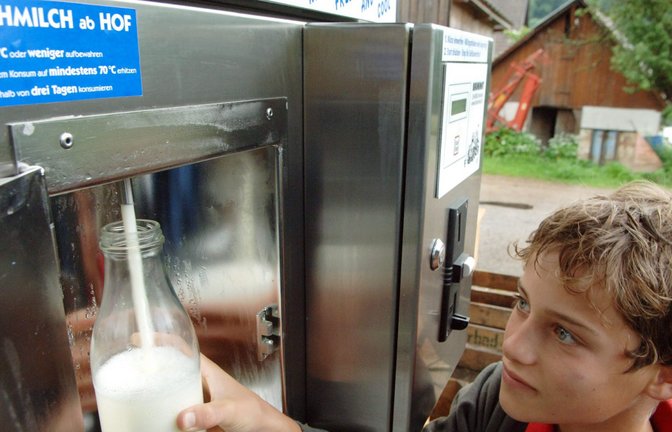 Die meiste Milch aus dem Land wird auch hier konsumiert.<span class='image-autor'>Foto: dpa/dpaweb/A2070 Rolf Haid</span>