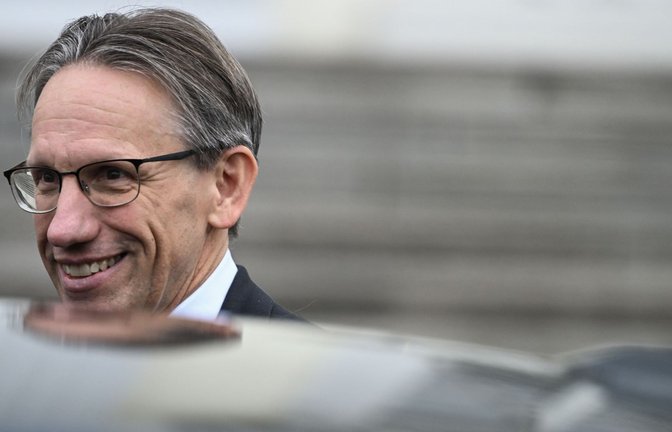 Wolfgang Kukies ist Finanzminister auf Zeit. Er ist ein enger Vertrauter von Bundeskanzler Scholz.<span class='image-autor'>Foto: AFP/RALF HIRSCHBERGER</span>