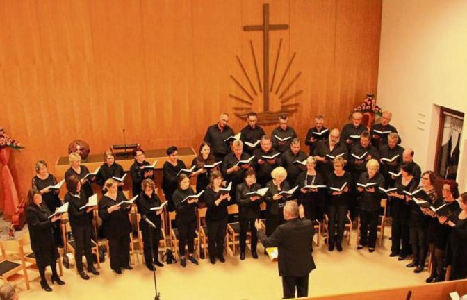 Die Kirchengemeinde Nussdorf gedachte mit dem Konzert der Kriegstoten.  Foto: p
