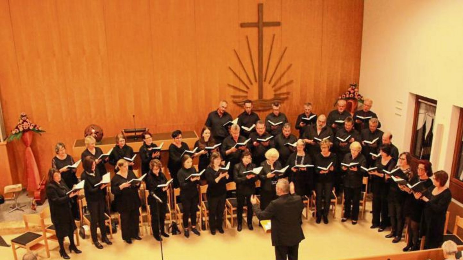 Die Kirchengemeinde Nussdorf gedachte mit dem Konzert der Kriegstoten. Foto: p Die Kirchengemeinde Nussdorf gedachte mit dem Konzert der Kriegstoten. Foto: p