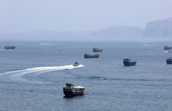 Ist die Straße von Hormus nun blockiert oder nicht? Die USA und der Iran sehen das unterschiedlich. (Archivbild)<span class='image-autor'>Wen Xinnian/Xinhua/dpa</span>