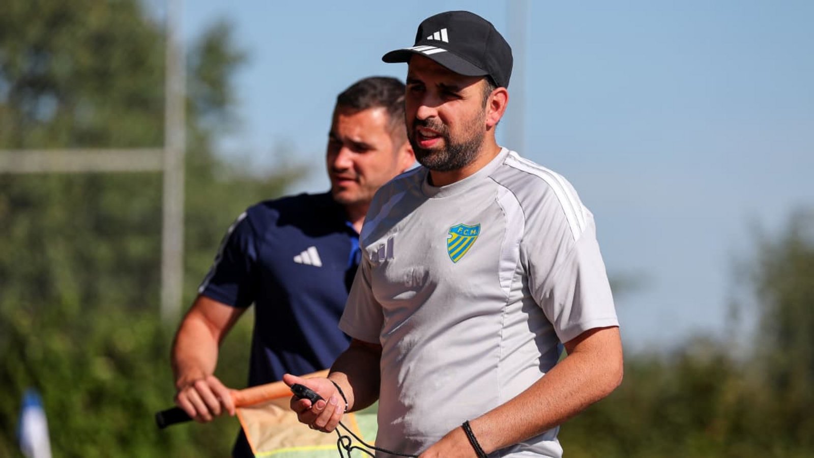 Marbachs Trainer Christos Makrigiannis schätzt die Arbeit des Pokalgegners SGV Murr.Alexander Keppler/Baumann Marbachs Trainer Christos Makrigiannis schätzt die Arbeit des Pokalgegners SGV Murr.Alexander Keppler/Baumann