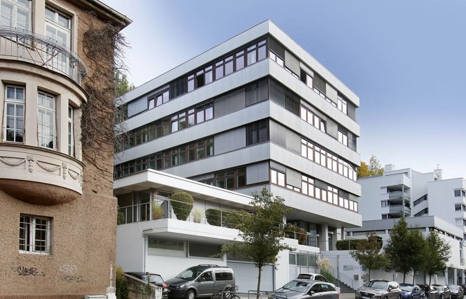 Der Sitz der Ärztekasse in Tübingen<span class='image-autor'>Foto: Horst Haas</span>