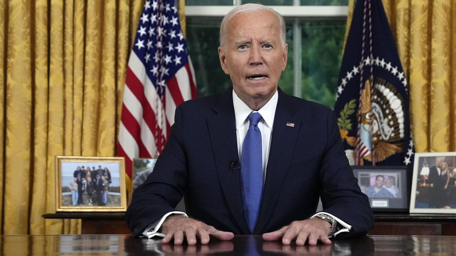 Biden ist der Meinung: Israel sollte aufhören (Symbolbild).Foto: dpa/Evan Vucci Biden ist der Meinung: Israel sollte aufhören (Symbolbild).Foto: dpa/Evan Vucci