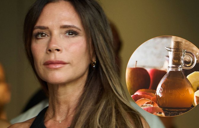 Victoria Beckham schwört auf Apfelessig morgens.<span class='image-autor'>Foto: IMAGO/Agencia-MexSport/David Leah/PantherMedia / Mythja Photography</span>