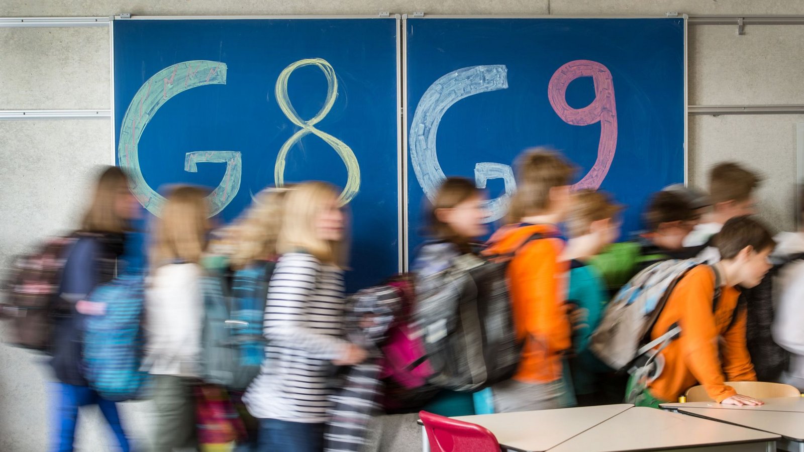 Bürgerforum und Volksantrag machen sich für das neunjährige Gymnasium stark.Foto: dpa/Armin Weigel Bürgerforum und Volksantrag machen sich für das neunjährige Gymnasium stark.Foto: dpa/Armin Weigel