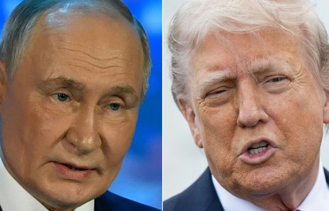 Trump hatte vergangene Woche ein Treffen mit Putin binnen zwei Wochen in der ungarischen Hauptstadt Budapest angekündigt. (Archivbilbder<span class='image-autor'>Foto: AFP/OLGA MALTSEVA</span>