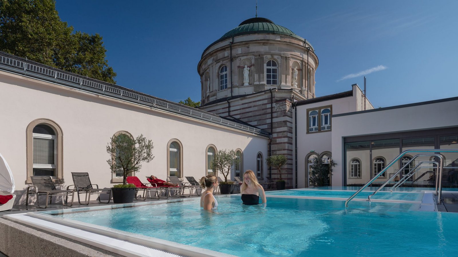 Die Therme Vierordtbad in Karlsruhe.Foto: Karlsruher Bäder Die Therme Vierordtbad in Karlsruhe.Foto: Karlsruher Bäder