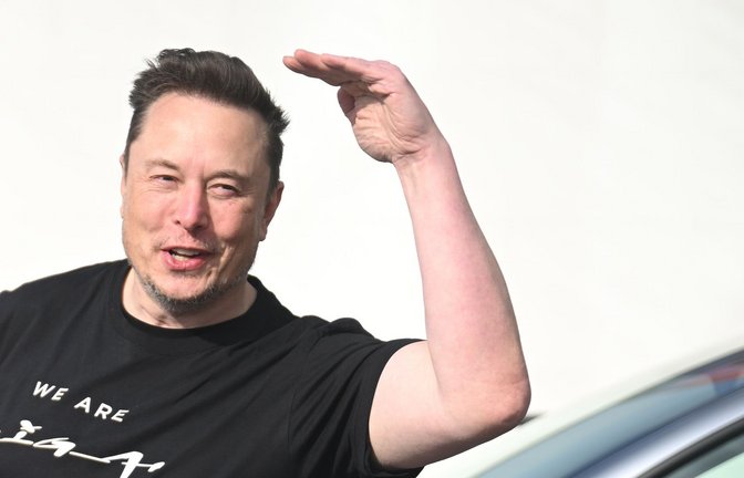 Elon Musk ist mit Abstand der reichste Mensch der Welt. (Archivbild)<span class='image-autor'>Foto: Sebastian Gollnow/dpa</span>