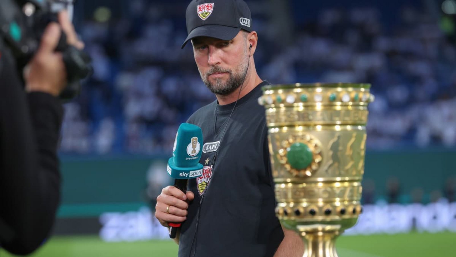 Sebastian Hoeneß kam mit dem VfB zuletzt zweimal in Folge ins Pokal-Endspiel.IMAGO/Jan Huebner Sebastian Hoeneß kam mit dem VfB zuletzt zweimal in Folge ins Pokal-Endspiel.IMAGO/Jan Huebner
