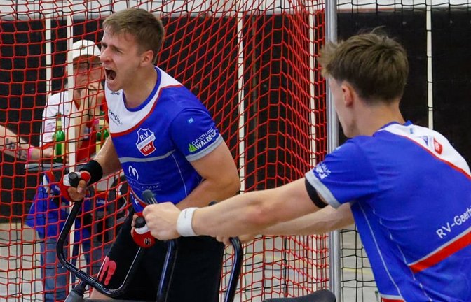 Platz drei beim Final-Five-Turnier: Simon Becker (li.) und Jannes Müller (re.) können mit der Konkurrenz absolut mithalten.<span class='image-autor'>Eibner/Philipp Theiss</span>