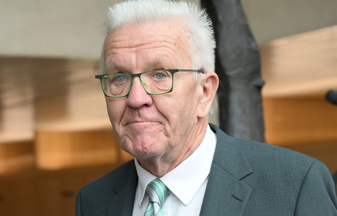 Kostenpunkt 22,8 Millionen Euro: Ministerpräsident Winfried Kretschmann übergibt persönlich den Neubau des Tübinger Islamzentrums.<span class='image-autor'>Foto: dpa/Franziska Kraufmann</span>