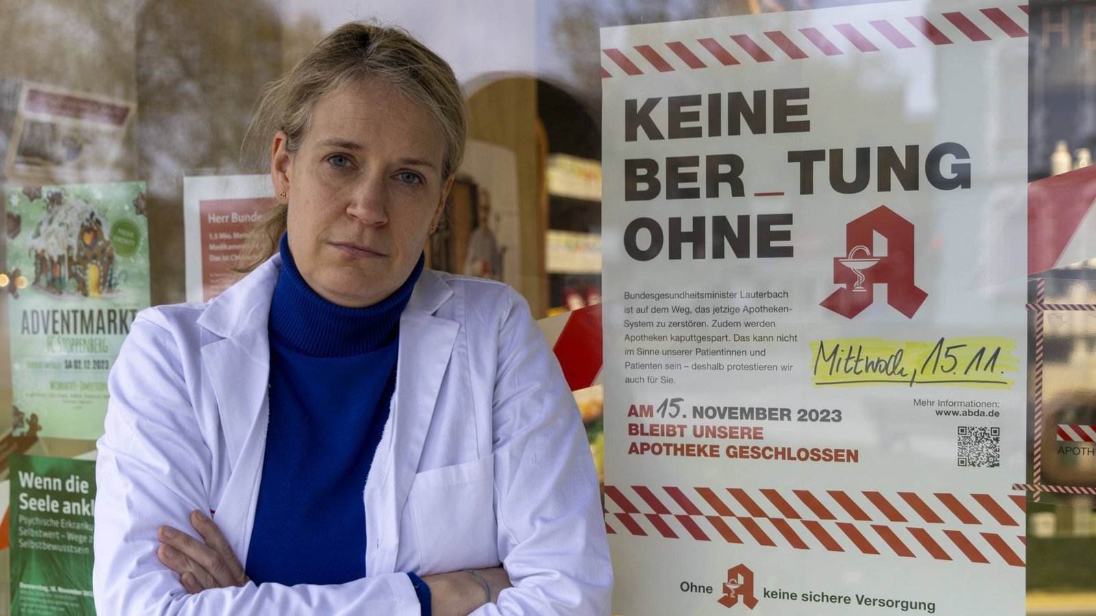 In vier Bundesländer legen am Mittwoch Apotheker und Apothekerinnen ihre Arbeit nieder – weitere Proteste sind für Ende November geplant.Foto: IMAGO/Markus Matzel/IMAGO/Markus Matzel In vier Bundesländer legen am Mittwoch Apotheker und Apothekerinnen ihre Arbeit nieder – weitere Proteste sind für Ende November geplant.Foto: IMAGO/Markus Matzel/IMAGO/Markus Matzel