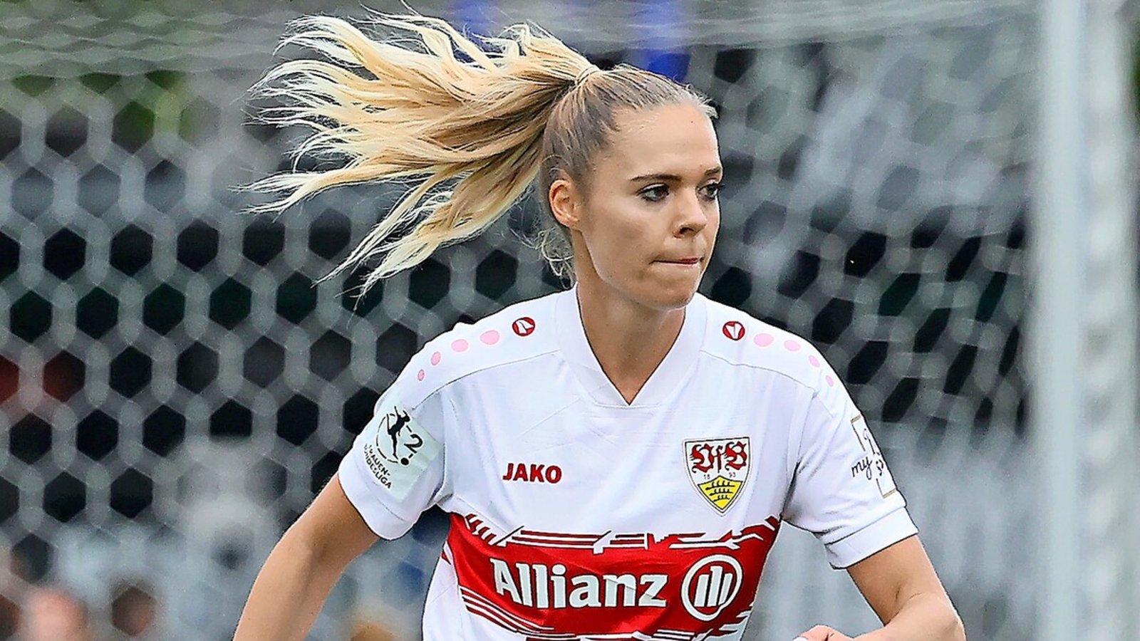 Janina Hechler ist eine Bank in der Abwehr der VfB-Frauen.Foto: Baumann Janina Hechler ist eine Bank in der Abwehr der VfB-Frauen.Foto: Baumann