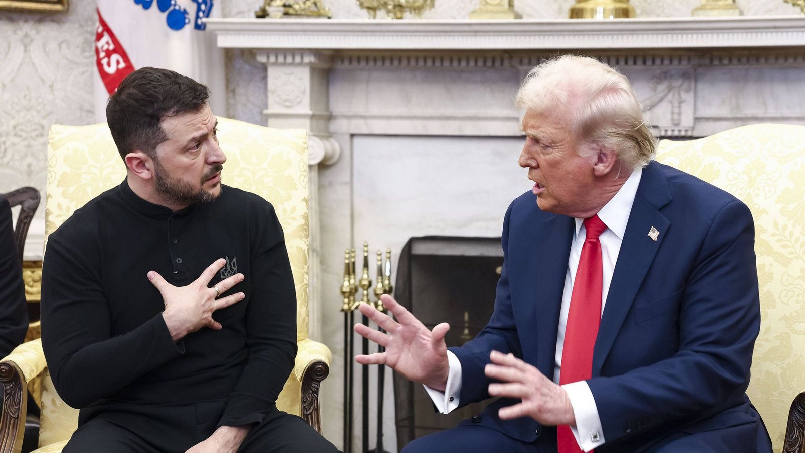 Beispielloser Eklat: Wolodymyr Selenskyj und Donald Trump.Foto: IMAGO/ZUMA Press Wire/IMAGO/Jim LoScalzo-Pool Beispielloser Eklat: Wolodymyr Selenskyj und Donald Trump.Foto: IMAGO/ZUMA Press Wire/IMAGO/Jim LoScalzo-Pool