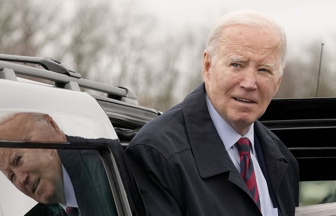 US-Präsident Joe Biden. Die USA haben sich gegen eine erneute Initiative der Palästinenser zur Vollmitgliedschaft bei den Vereinten Nationen ausgesprochen.<span class='image-autor'>Foto: dpa/Alex Brandon</span>
