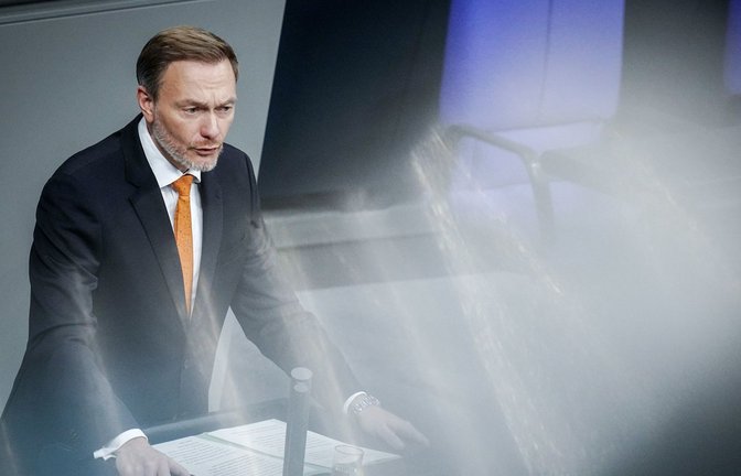 Das Finanzministerium von Christian Lindner arbeitet an der technischen Umsetzung des Klimagelds.<span class='image-autor'>Foto: dpa/Kay Nietfeld</span>