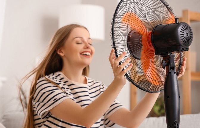 Ventilatoren sorgen für Abkühlung - aber um welchen Preis?<span class='image-autor'>Foto: Pixel-Shot/ Shutterstock</span>